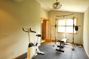 Plaisted work out room
